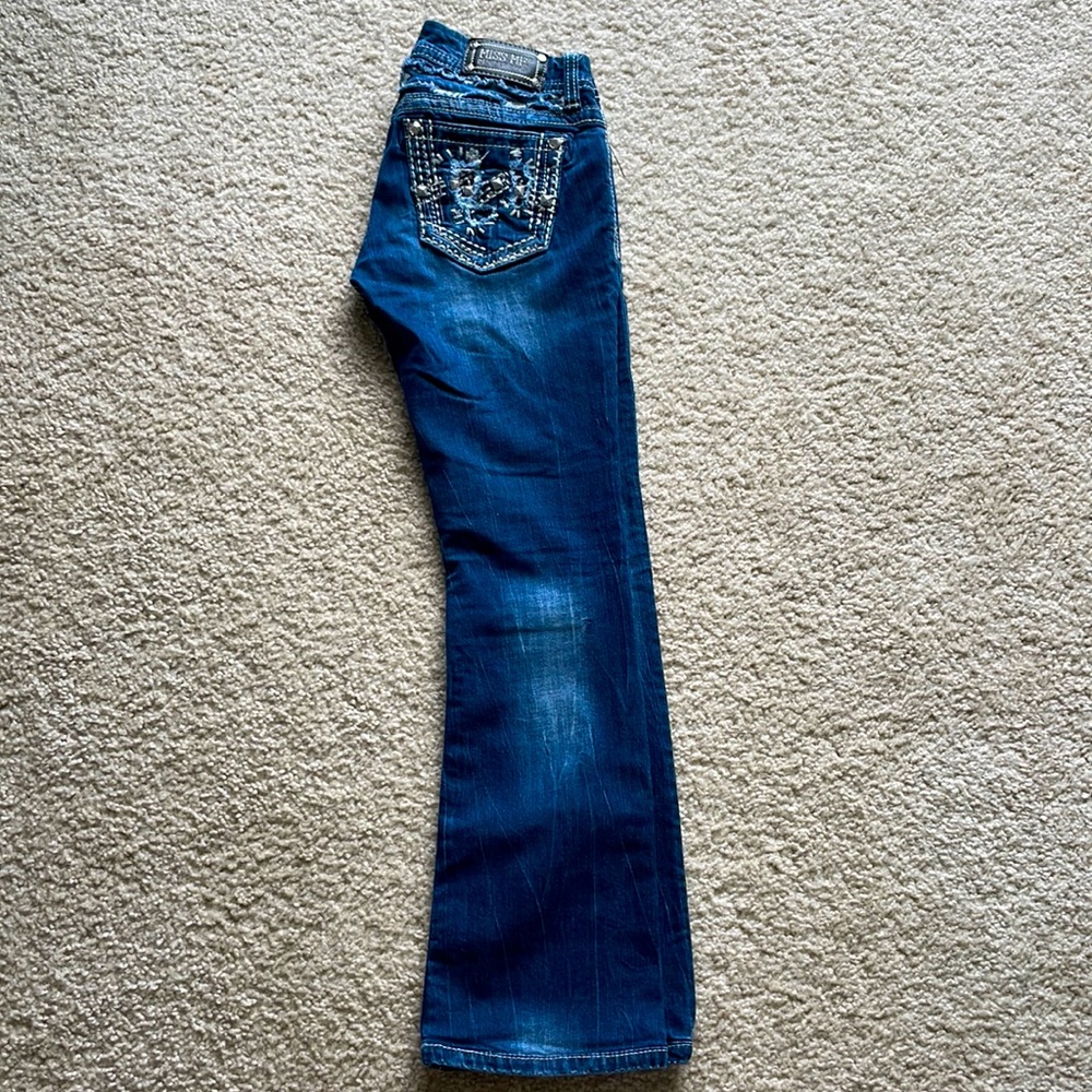 Miss Me Signature Rise Bootcut Jeans